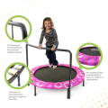 High Quality Indoor 48-inch Kids Trampoline With Handrail