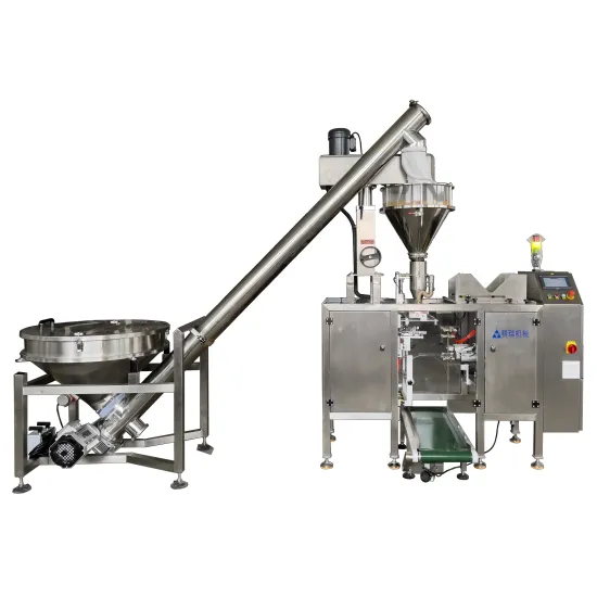Milk Coffee Powder Packaging: Gusset Bag & Packing Machine