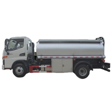 Custom JAC Diesel Fuel Tank Truck with 6000 Litres Capacity and Oil Pump Refueling