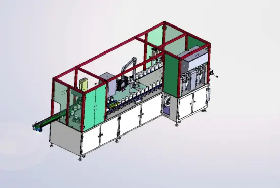 Rotary water cream automatic filling and capping machine