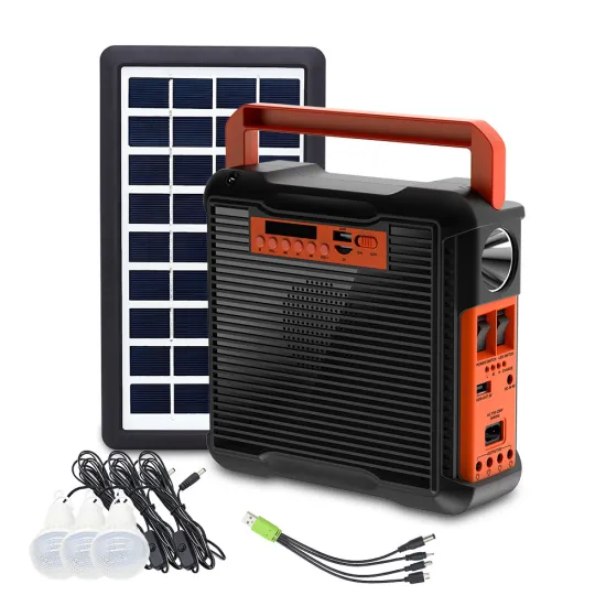 Portable Solar Emergency Lighting Power: Solar Radio Speaker for Outdoor Use