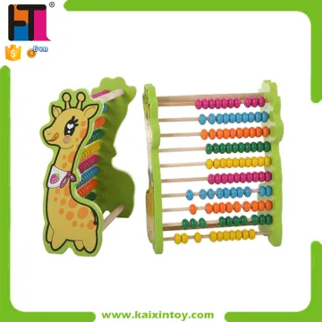 Preschool Educational Wooden Chinese Abacus