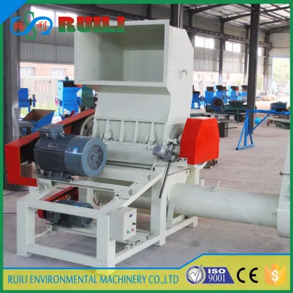 high efficiency plastic bags films recycle crusher machine