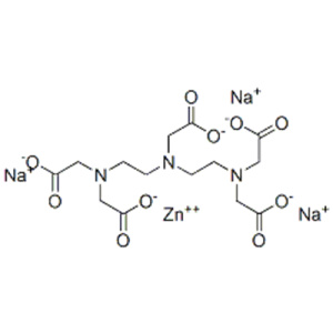 trisodium [N,N-bis[2-[bis(carboxylatomethyl)amino]ethyl]glycinato(5-)]zincate(3-) CAS 11082-38-5