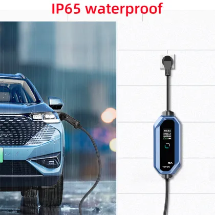 Level2 Smart Portable Charger - 2.3kW Electric Vehicle Charging Station