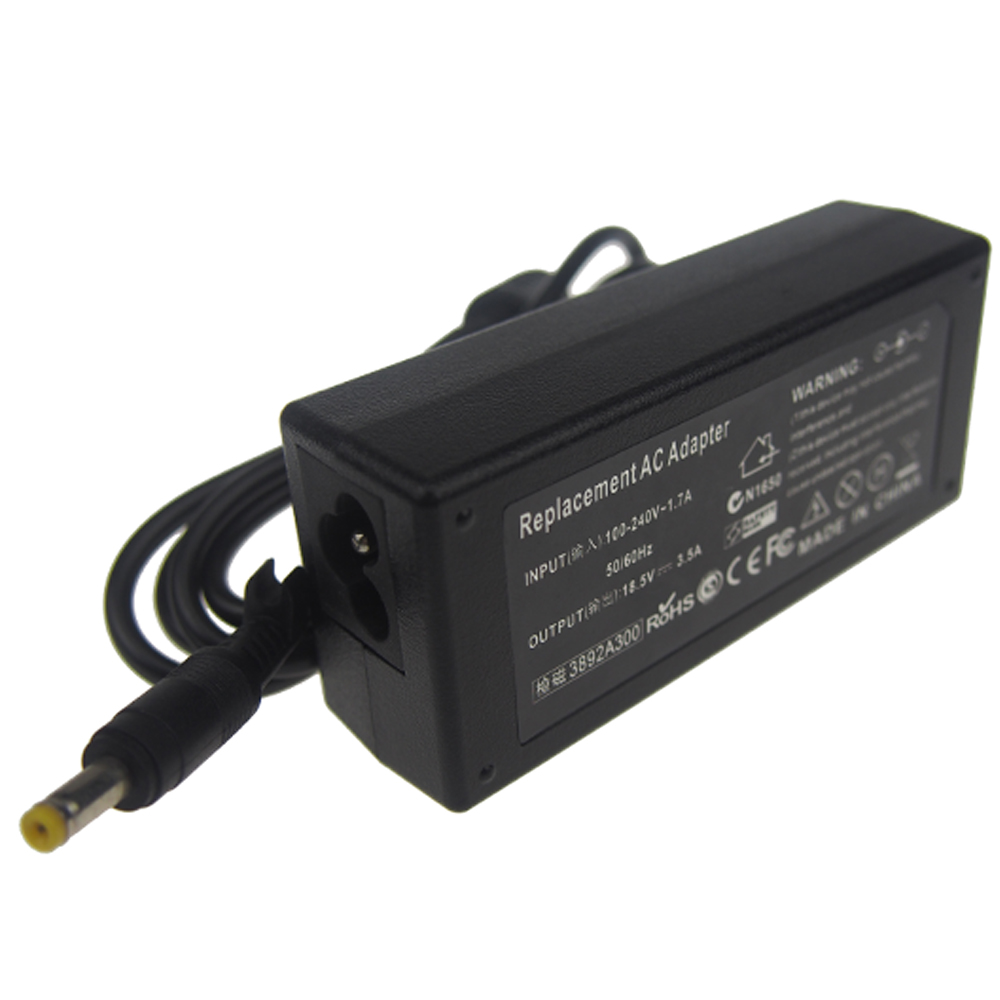 Cargador HP para LAPTOP 18.5v, 3.35a, 65W