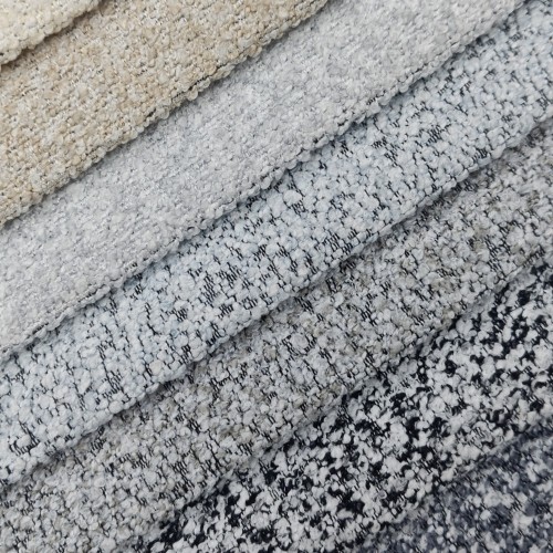 Tissu boucle à texture riche pour la maison