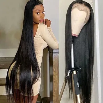 Cheap Wholesale Raw Indian Virgin soft Human Hair Hd Full Lace Frontal closure Wigs For Black Women Lace Front Human Hair Wig
