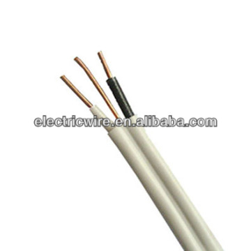PVC double insulated electric cable twin and earth