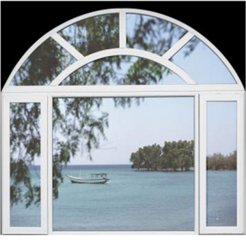 Geformte Fenster von Sunsia Customize for Customer