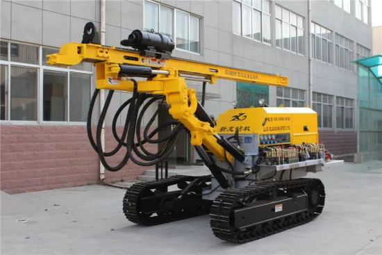 High Quality Engineering Crawler Hydraulic Anchor Auger drilling