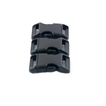 20mm Plastic Quick Side Release Buckle Curved Paracord Buckle for Backpack