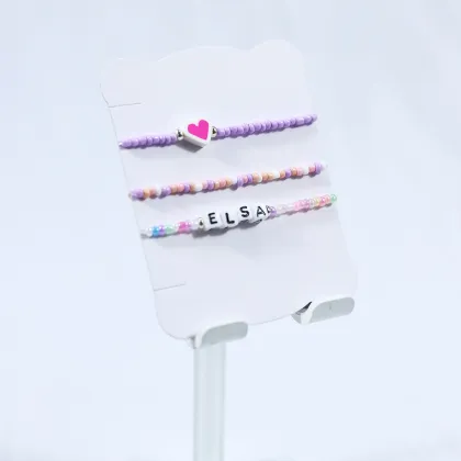 polymer clay beads soft pottery beads bracelet