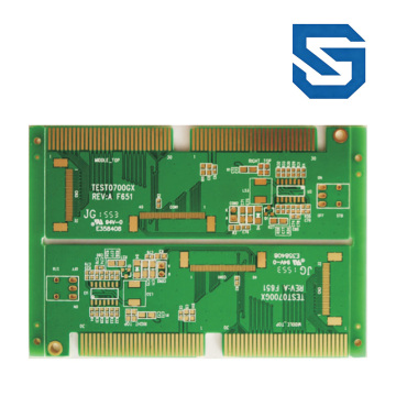 Durable Double-Sided PCB with Immersed Gold Layer