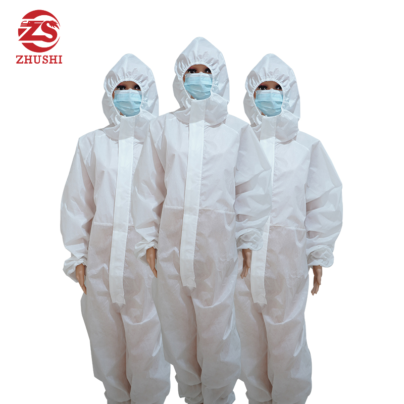 PP coverall with hood