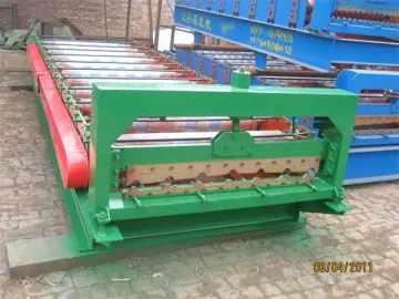 In Hebei ibr roof sheet roll forming