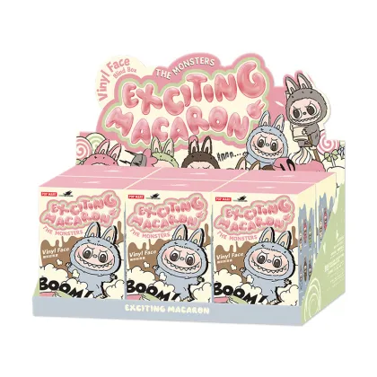 POPMART Labubu Blind Box Stuffed Toys - 100% Original Keychain Plush Dolls with Barcode Scan
