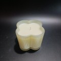 Handmade Soy Wax Candle Jar Colorful Design Jasmine Scent for Home Decoration