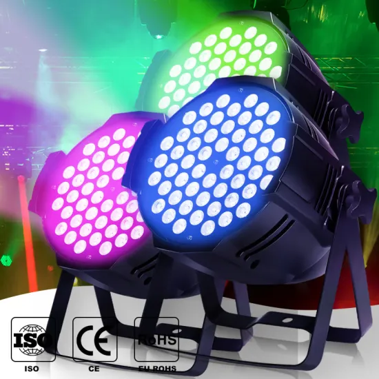 Waterproof Outdoor 18x10W RGBW LED DMX PAR Lights for Bar, DJ, Wedding Stage