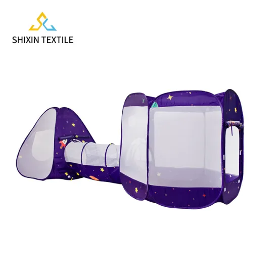 Kraft Paper Eco-Friendly 3-Way Interactive Play Tent and Toy Tunnel for Toddlers and Cats