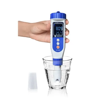 NOBOTECH Pocket PH Tester NPT-PH106 - Handheld Smart PH Meter for Aquaculture and Laboratory