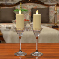 Moving Wick Candles Battery Operated Timer Flameless Votive Candles Supplier