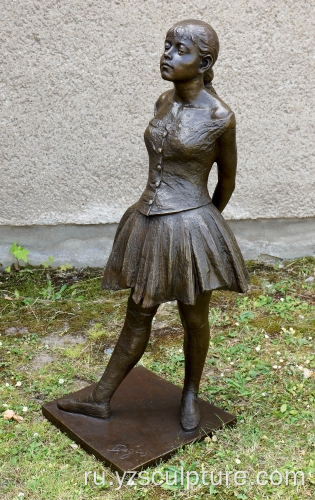 Бронзовая девушка танцор статуя на продажу