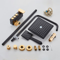 New Exposed Gold Shower Set for Easy Installation