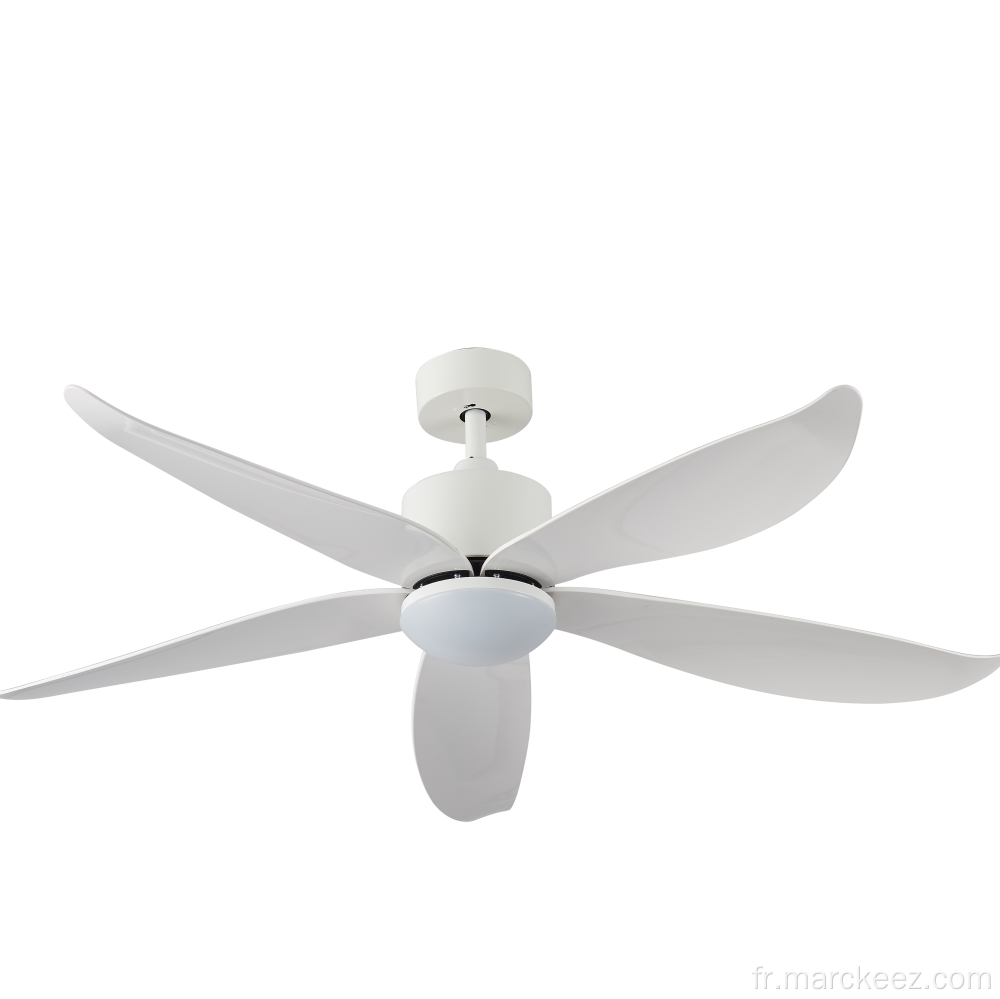 Ventilateur de plafond de 46 pouces avec lame en plastique