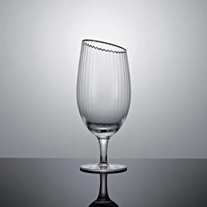 Brandy glass for whisky Slanting Brandy Glass