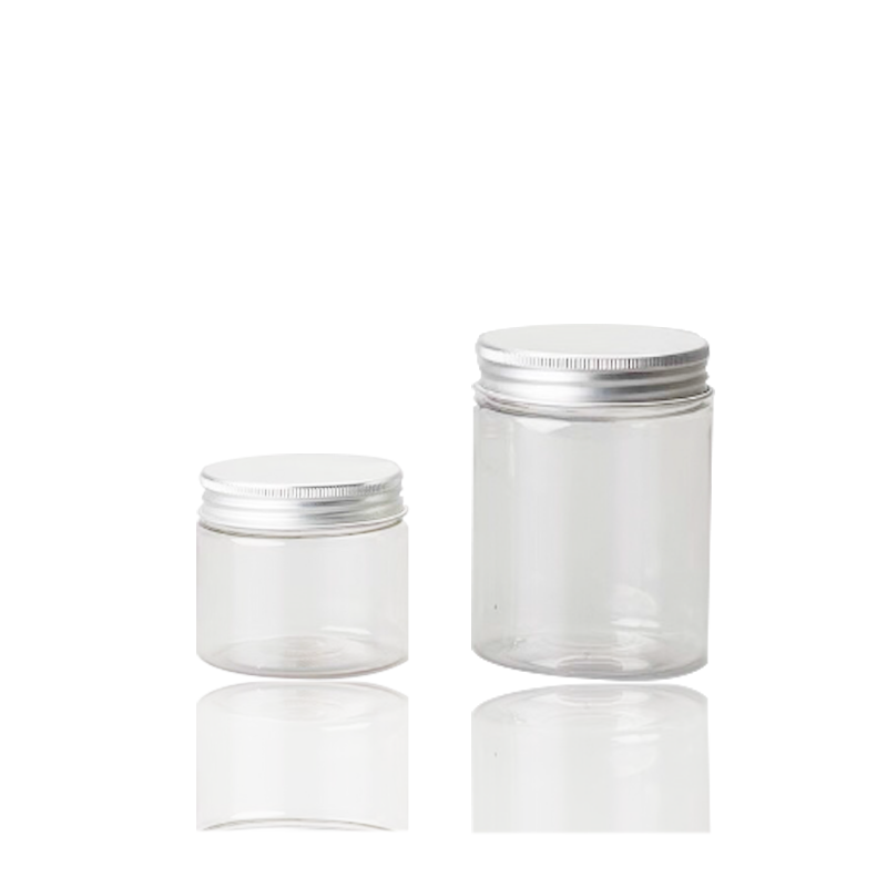 pet cosmetic cream jar plastic