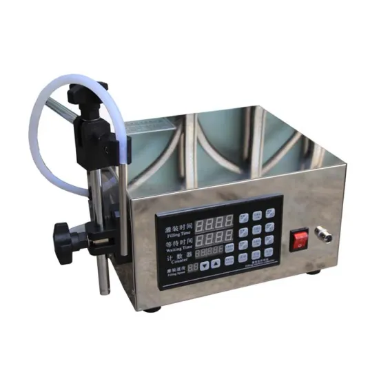 Double Nozzles Digital Control Pump Drink Water Liquid Filling Machine for Small Businesses