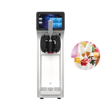 Single Flavor Ice Cream Machine: A Compact 10-15L/H Capacity Solution for Both Commercial and Household Use, Perfect for Mini Sweet Ice Cream Cones