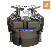 Высокоточный пневматический захват с тремя захватами для электроники