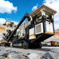 Hệ thống máy nghiền đá di động hiệu suất cao