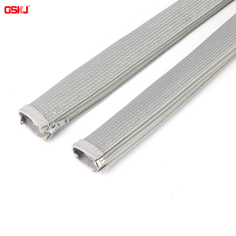 꼰 지퍼 덮개 케이블 주최자