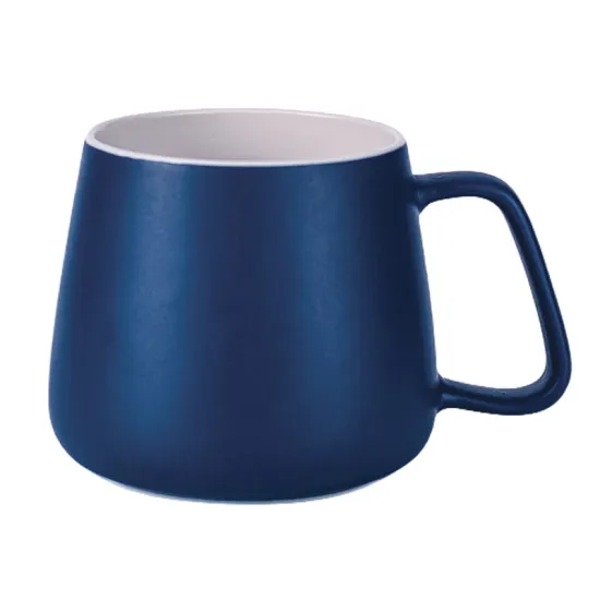 Ceramic Coffee and Tea Cup with Simple Mug Color Glaze - Household Item