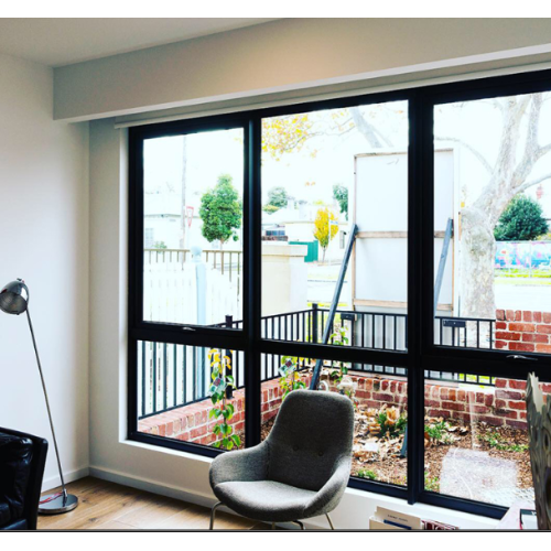 Thermal Break Aluminum Laminated Glass Fixed Window