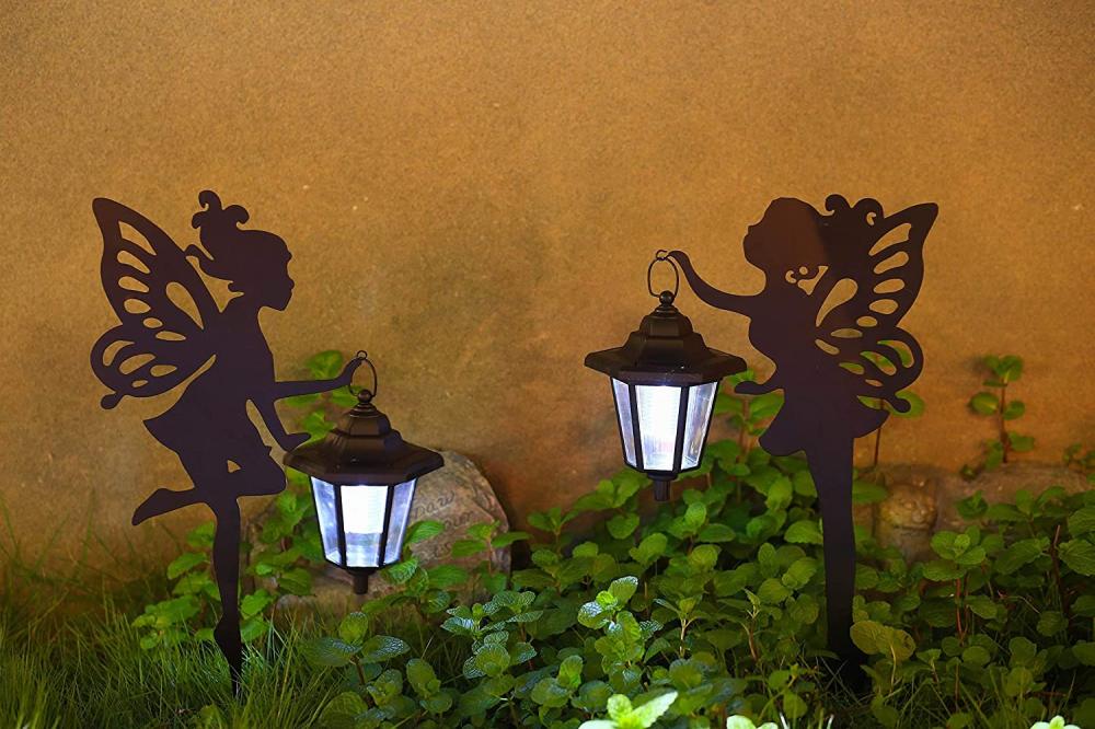 Metal Fairy Solar Light Outdoor Dekoration