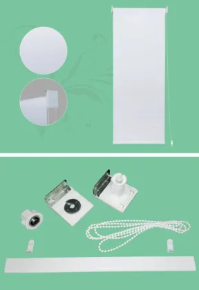 Non valance roller blinds