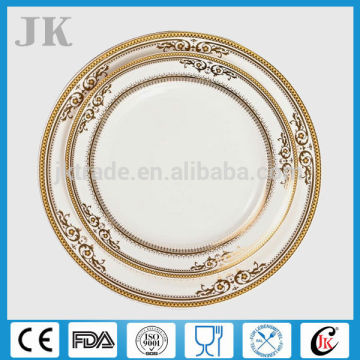 2014 hot sale cheap ceramic dinner plates for hotel                
                                    Quality Assured