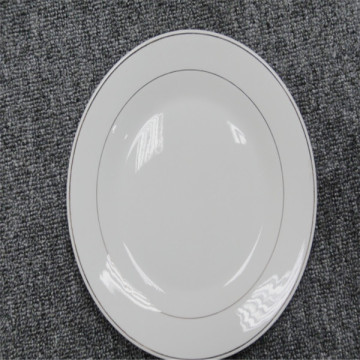 Restaurant DishWhitePlate Catering Serving Dishes Charger Plates Wholesale