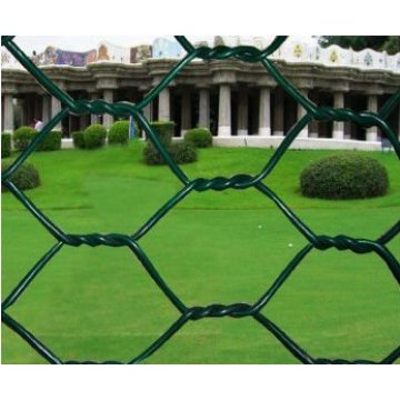 Malha de arame hexagonal galvanizado e eletrogalvanizado