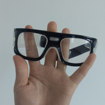 Óculos de chumbo para proteção de radiação X.