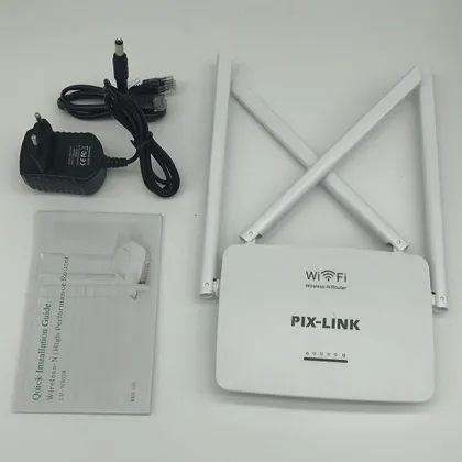 High Speed Pix-link Smart WiFi Router 300Mbps N Mode with 4 Antennas