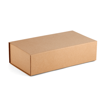 Wholesale foldable paper kraft wine gift box