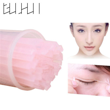 200pcs Invisible Double Eyelid Tape Fiber Magic Eyelid Stickers Double Sided Strip Adhesive Natural Eye Tape Beauty Tools