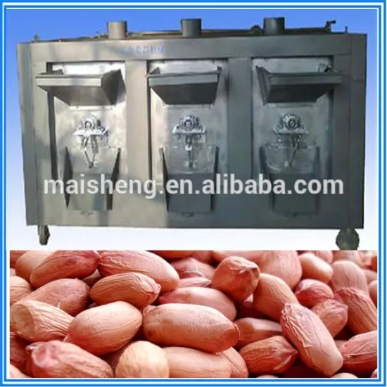 Electric stainless steel almond roasting machine for sale