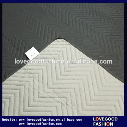 A & B Sides Solid Color Bedspread Ultrasonic Quilt
