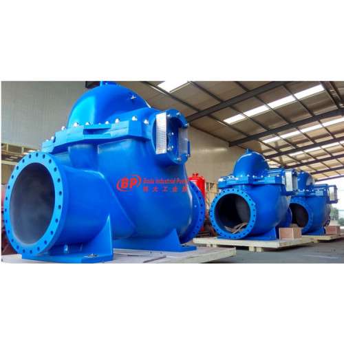 Double suction split case electric farm irrigation water pump